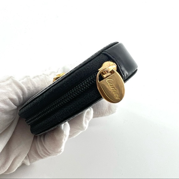 (with box!) Iconic Panthère de Cartier Coin Purse - Picture 6 of 11